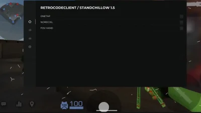 Скриншот Читы на StandChillow [ВХ, АИМ, MassKill] на Андроид